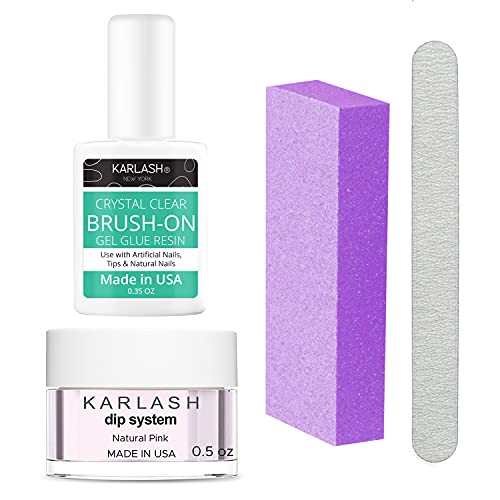 Karlash Nail Repair Kit for Broken Cracked Split Nails Emergency Easy Quick Fix Natural Pink - Image 2