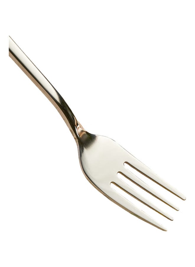 JD.com Jingzao 304 Stainless Steel Forks, Household Western-Style Forks, Dessert Forks, Fruit Forks, Salad And Ramen Forks, Cutlery Set, 2-Piece Set - Image 2
