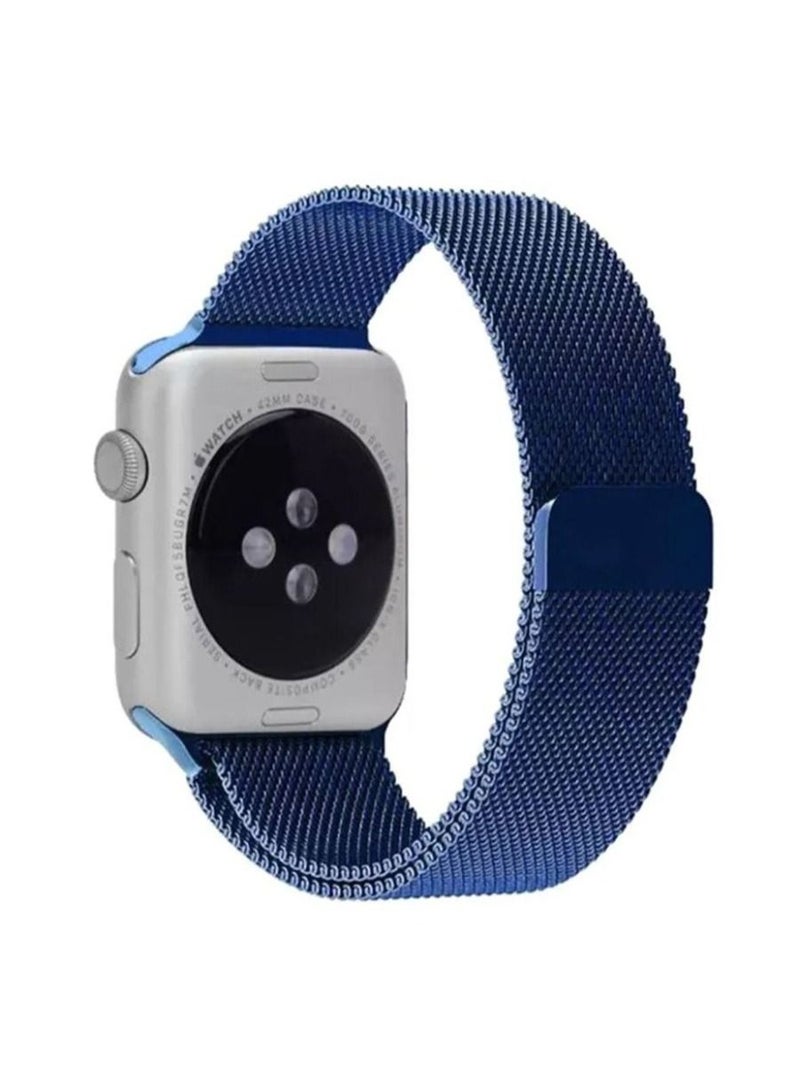 ACLIX Milanese Replacement Strap For Apple Watch Band 38/40/41mm Blue
