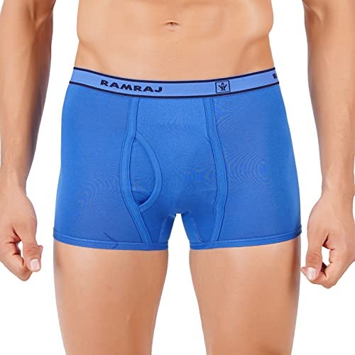 RAMRAJ COTTON Mens Vintrack Trunk Without Pocket Pack of 3 (80) Assorted - Image 4