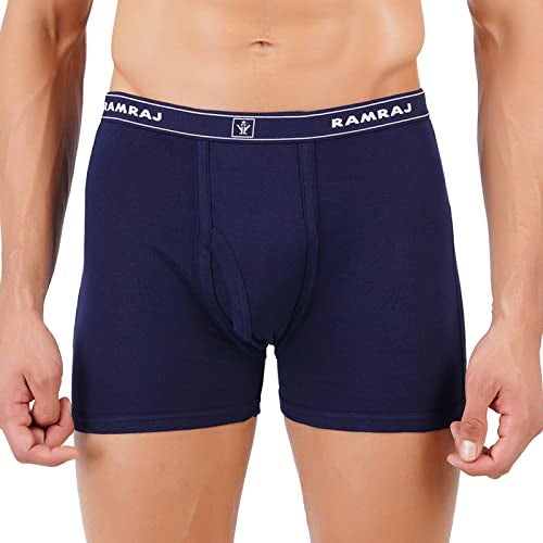 RAMRAJ COTTON Mens Vintrack Trunk Without Pocket Pack of 3 (80) Assorted - Image 2