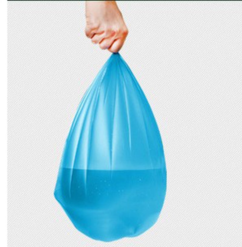 Hommp 6 Gallon Trash Bags, 120 Counts, Blue - Image 2