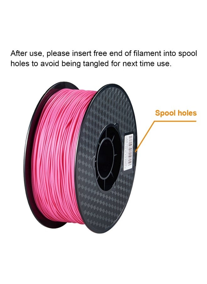NIBEMINENT PLA 3D Printer Filament Rose Red  - Image 3