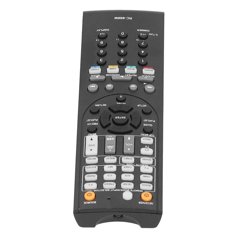 Remote Control RC-898M Fit for Onkyo TX-NR5008 TX-NR709 TX-NR646 - 10m Range Button Remote Control Replacement - High Sensitivity ABS Home TV Remote Control for Onkyo TX-NR747 TX-NR545 - Image 5
