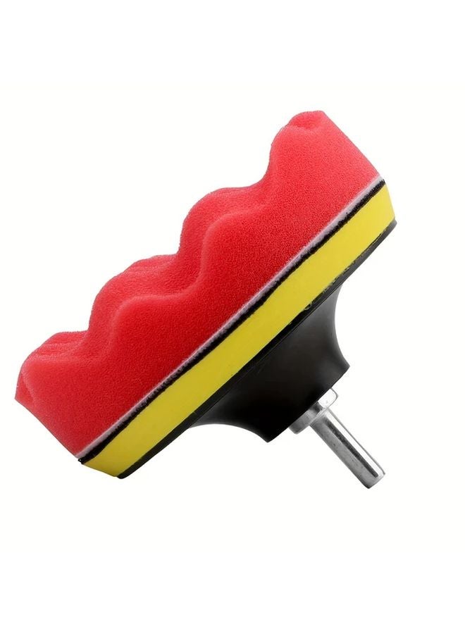 12pcs 125mm Car Polisher Sponge Pads Buffing Waxing Kit For Drill Buffer Wheel - Image 5