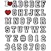 CUNUEN Letter Charms for Shoes Adult Shoe Charms Letter Shoe Decoration Charms for Boys and Girls - Image 3