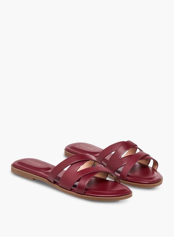 Celeste Women's Cross-Strap Slip-On Sandals - Image 3