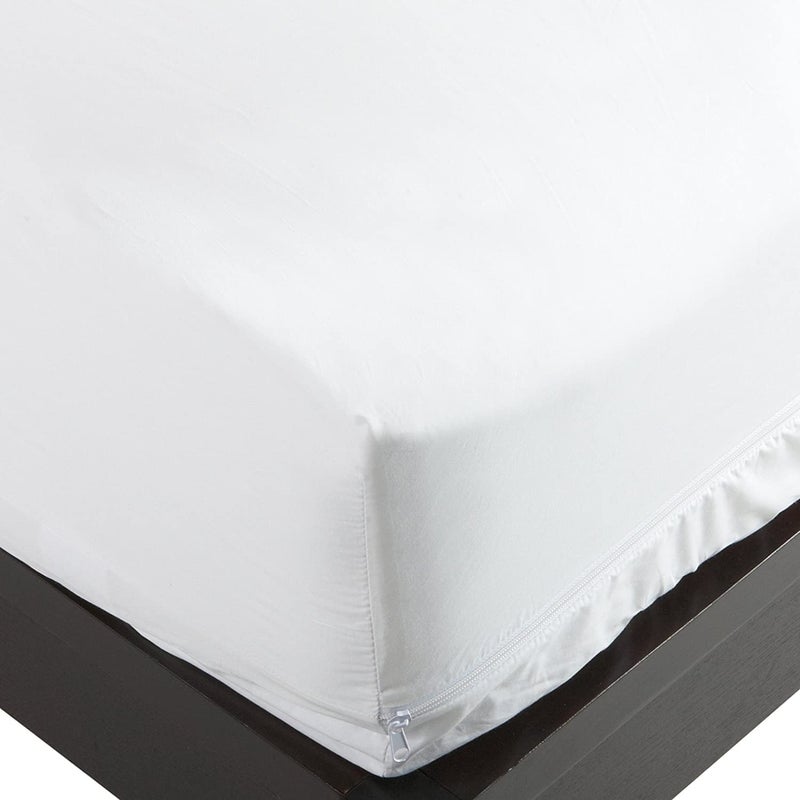 National Allergy National Allergy Superior 100 Cotton Queen Mattress Protector Zippered  60 x 80 x 12  Hypoallergenic Bed Encasement  Breathable Dust Proof Cover  AAFA  OekoTEX Standard 100 Certified 