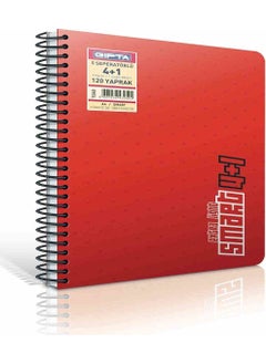 Envy Notebook A4 Smart S-Type 4+1 Pp 120 Sheet. 2350