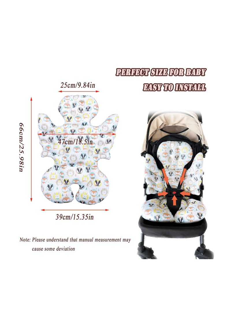 Infant Head And Body Support, Babybody Support Cushion, Toddler Extra Soft Seat Pad Head Neck Support Insert For Carseats - Image 5