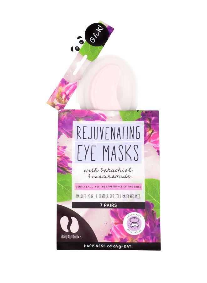Oh K Multi-Pack Rejuvenating Under Eye Mask Set – Daily Hydrating, Cooling, and Brightening Eye Patches for All Skin Types - Image 3