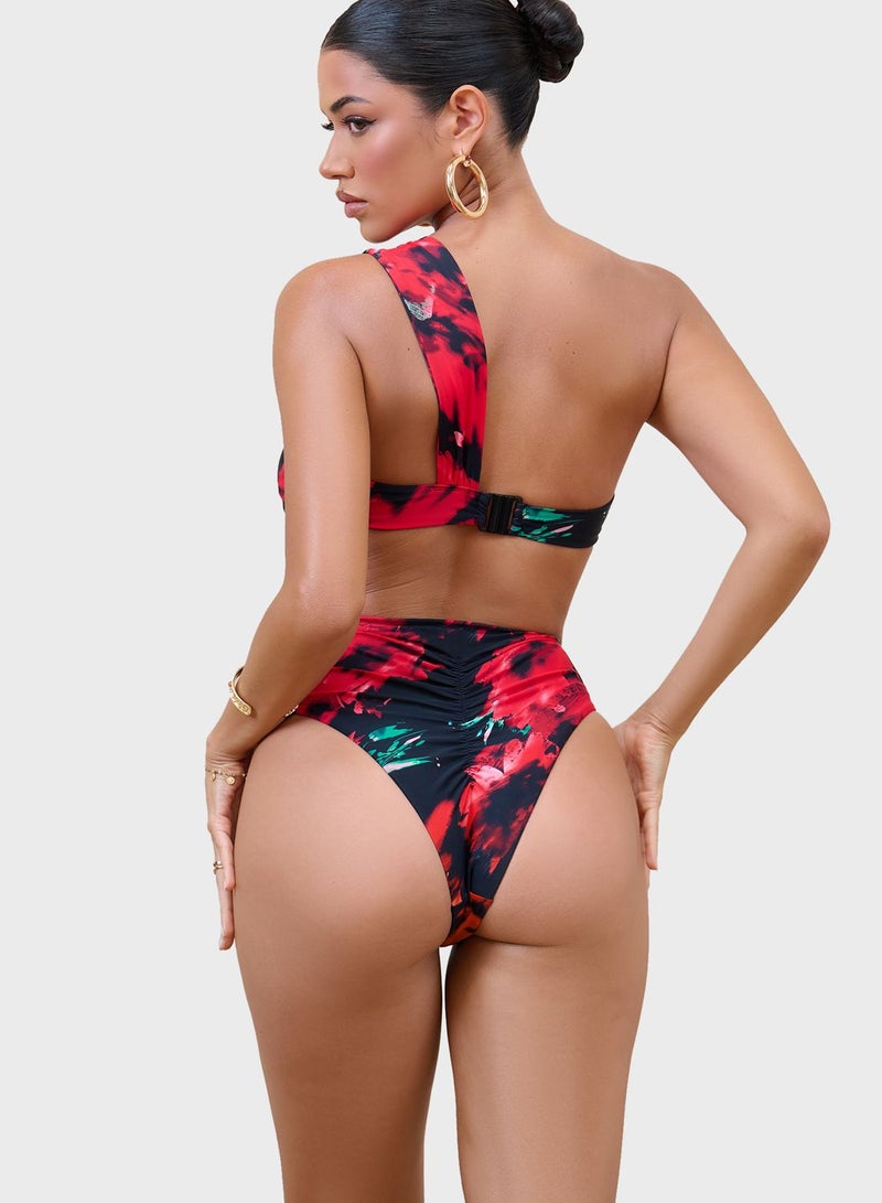 Club L London Front Twisted Bikini Bottom  - Image 2
