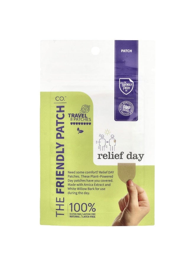 The Friendly Patch The Friendly Patch, Travel Patches, Relief Day , 8 Patches  - Image 1