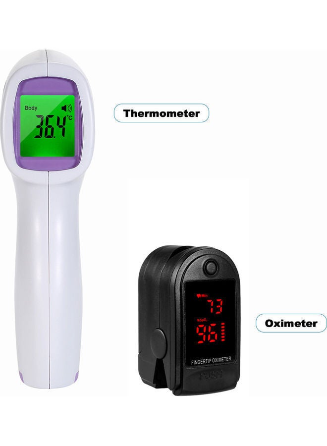 NIBEMINENT Infrared Thermometer With Oximeter And Lanyard Cable - Image 4