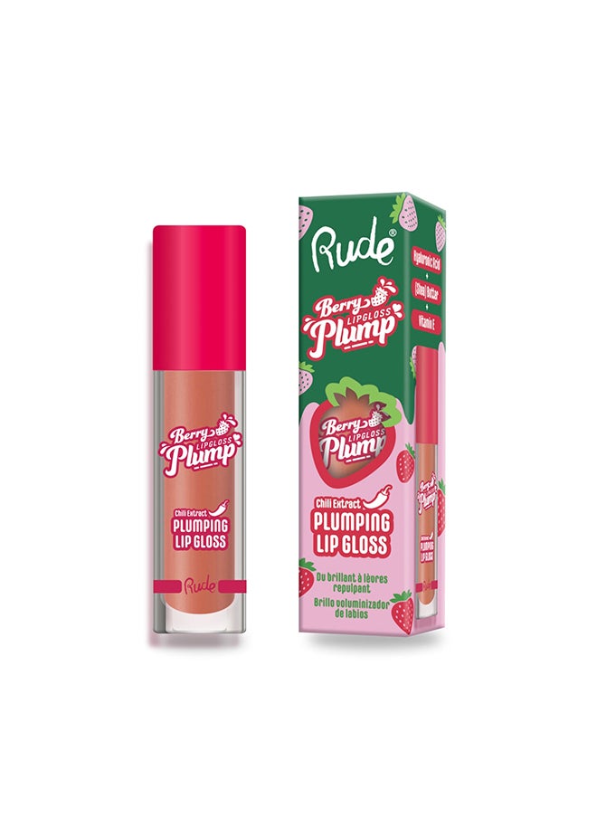 Rude Berry Plump Plumping Lip Gloss - Bare 