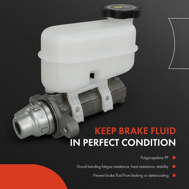 A-Premium Brake Master Cylinder with Reservoir and Sensor - Image 3