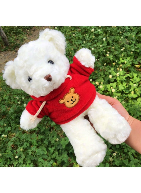 Claw Machine Dolls Toy/plushie For Kids Adults - Fun Arcade Game Play - Soft Stuffed Animal Toy Various Colors Available-Specifications:Red Sweatshirt Bear ]-Color:30cm