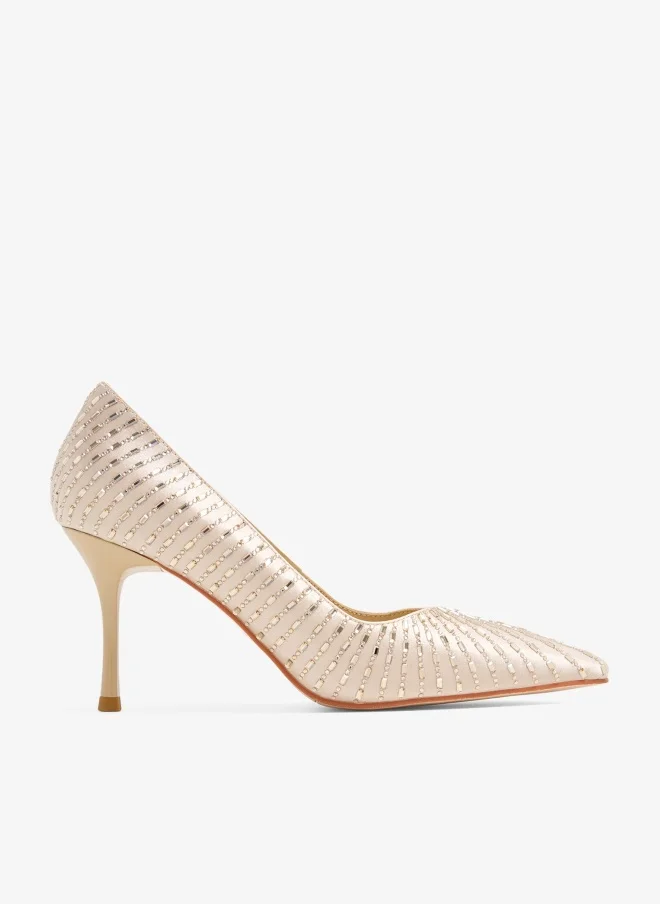 لوريان Lakna - Crystal  pumps