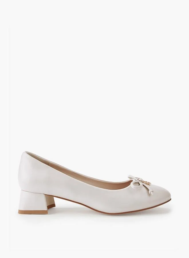 فلورا بيلا من شو إكسبرس حذاء نسائي بكعب عريض سهل الارتداء