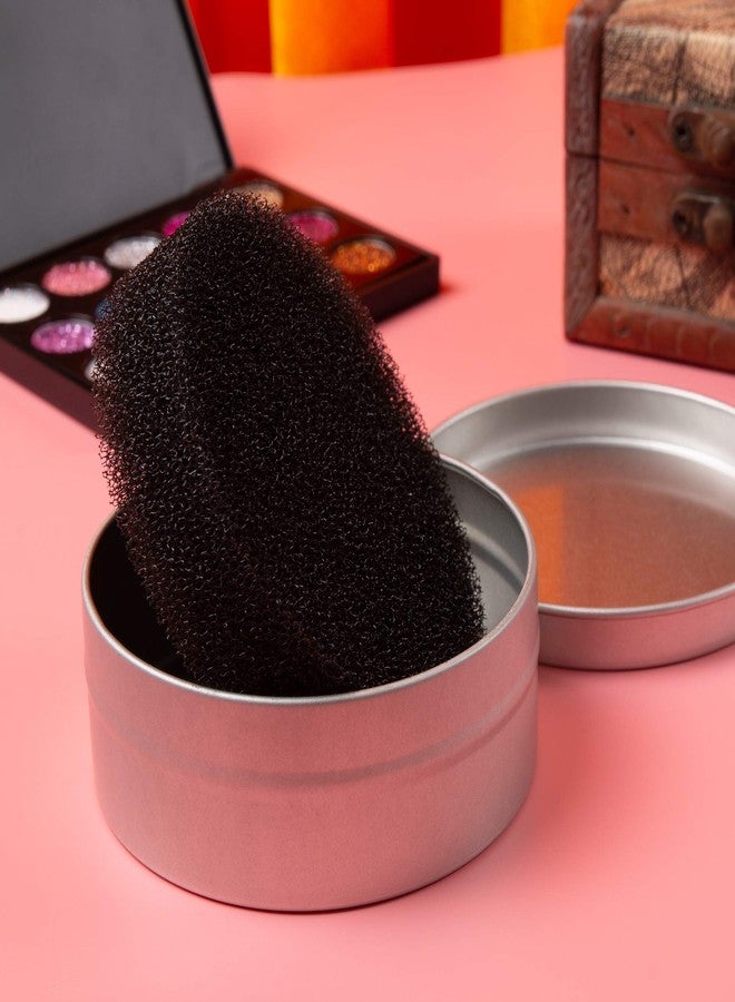 RONRONS 10 Pieces Makeup Brush Cleaner Sponge Travel Quick Color Removal Dry Make up Brushes Cleaning Replacement Sponges for Eye Shadow Blush Brush - Image 3
