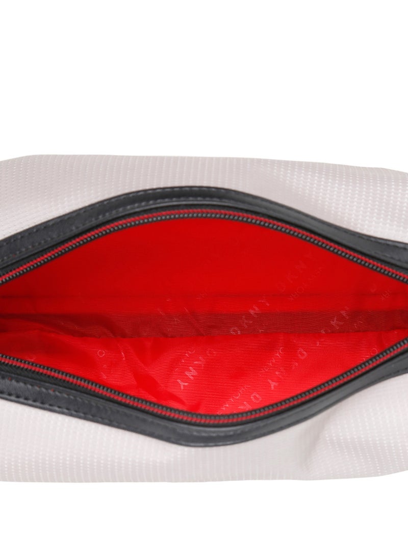 DKNY Men's Dopp Kit Grey Toiletry Bag - Image 5