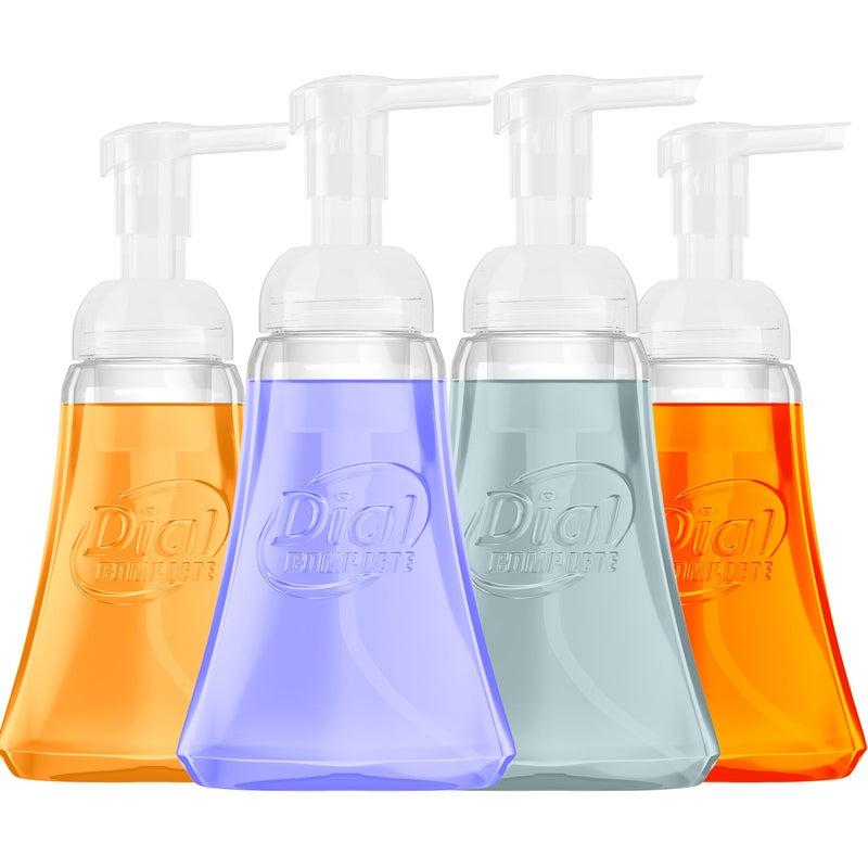 Dial Complete Foaming AntiBacterial Hand Wash Variety 4Pack  Assorted Scents 75 Oz Each