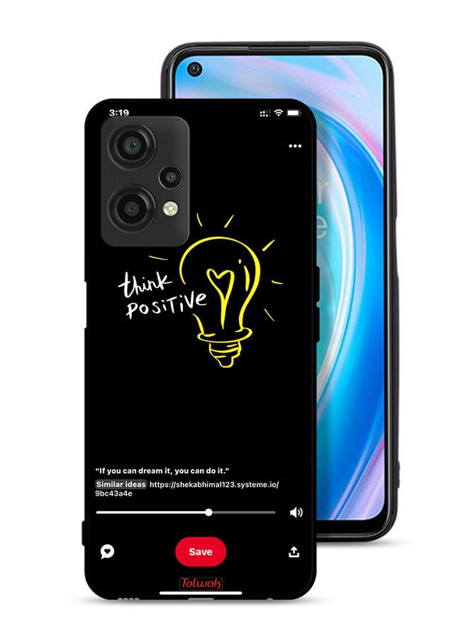 Tolwak OnePlus Nord CE 2 Lite 5G Protective Case Cover Think Positive - Image 1