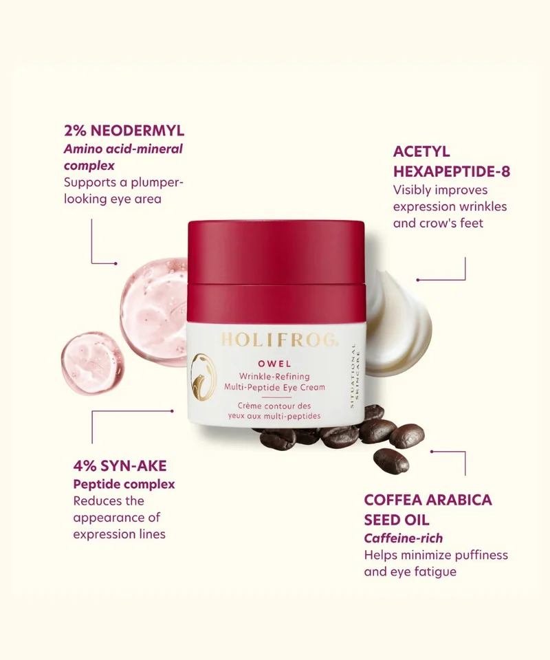 Holifrog Owel Mulit-Peptide Eye Crème