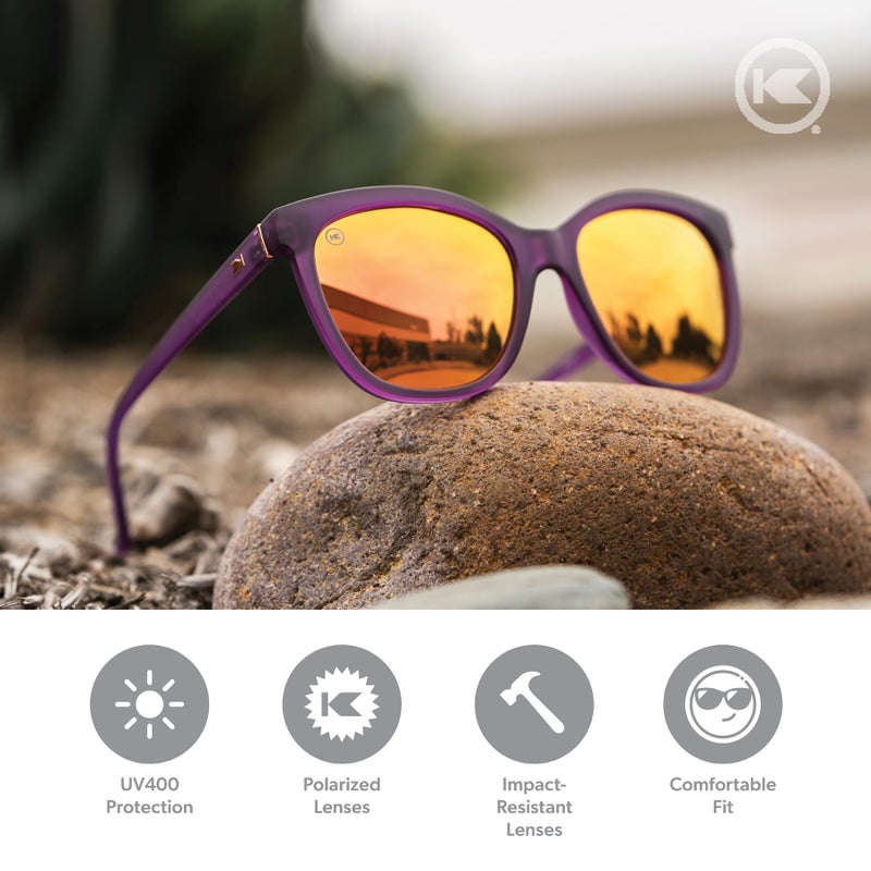 Knockaround Deja Views Polarized Cat Eye Sunglasses for Women & Men - Trendy Sunglasses - UV400 Protection - Image 2