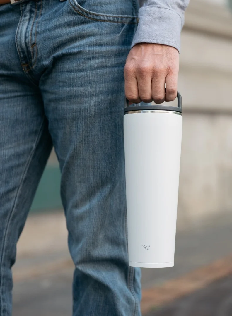 Zojirushi Zojirushi Stainless Steel Vacuum Insulated Carry Tumbler SX-LA (0.72L / 0.89L) – Large-Capacity Hot & Cold Travel Mug, Leak-Proof, Durable, and Portable for Everyday Use