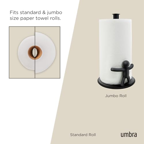 UMBRA حامل مناديل ورقية أومبرا بادي، أسود - Image 5