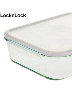 LOCK & LOCK LocknLock 3.6L Oven-Safe Glass Rectangular Container with Airtight Lid - Microwave, Freezer, and Dishwasher Safe  - Image 3