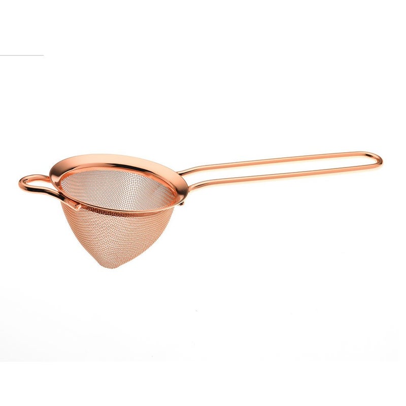 BARFLY مصفاة كوكتيل شبكية رفيعة بارفلاي، نحاسية - Image 4