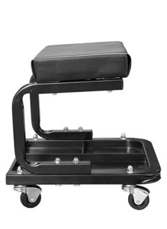 Arabest Roller Seats, Rolling Creeper, Padded Rolling Workshop Stool with Tool Tray Storage, Mechanic Stool,Auto Repair Bench, Suitable for Garage, Shop  - Image 4