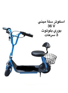 ماركة غير محددة سكوتر كهربائي مع مقعد 
