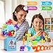 Auvitaya 30 PCS Suction Cup Toys Baby Bath Tub Toy with Eggshell Silicone Shower Toys for Age 48 Suction Cup for 3 4 5 6 7 Year Old Kids Toddlers Boys Girls Gifts Christmas Stuffers - Image 4