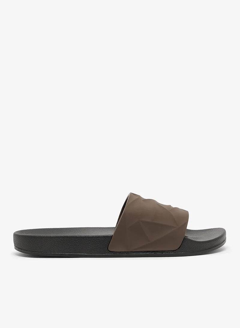Texture Detail Casual Slides