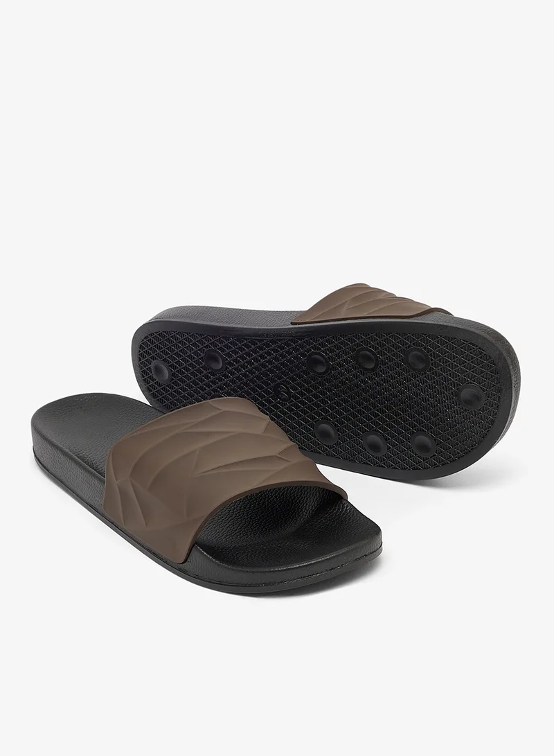 Seventy Five Texture Detail Casual Slides