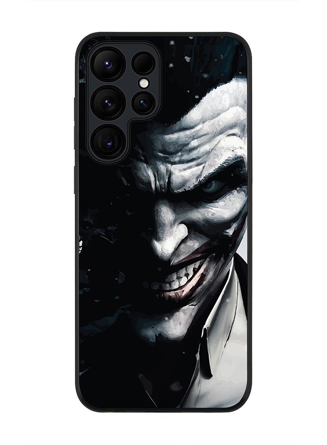 Stylizedd For Samsung Galaxy S25 Ultra 5G Case,Slim fit Camera Protection, Shockproof Thin Phone cover  - Arkham Joker - Image 1