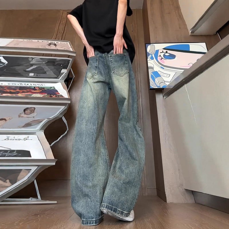 Unisex Casual Daily Denim Jeans - Image 5
