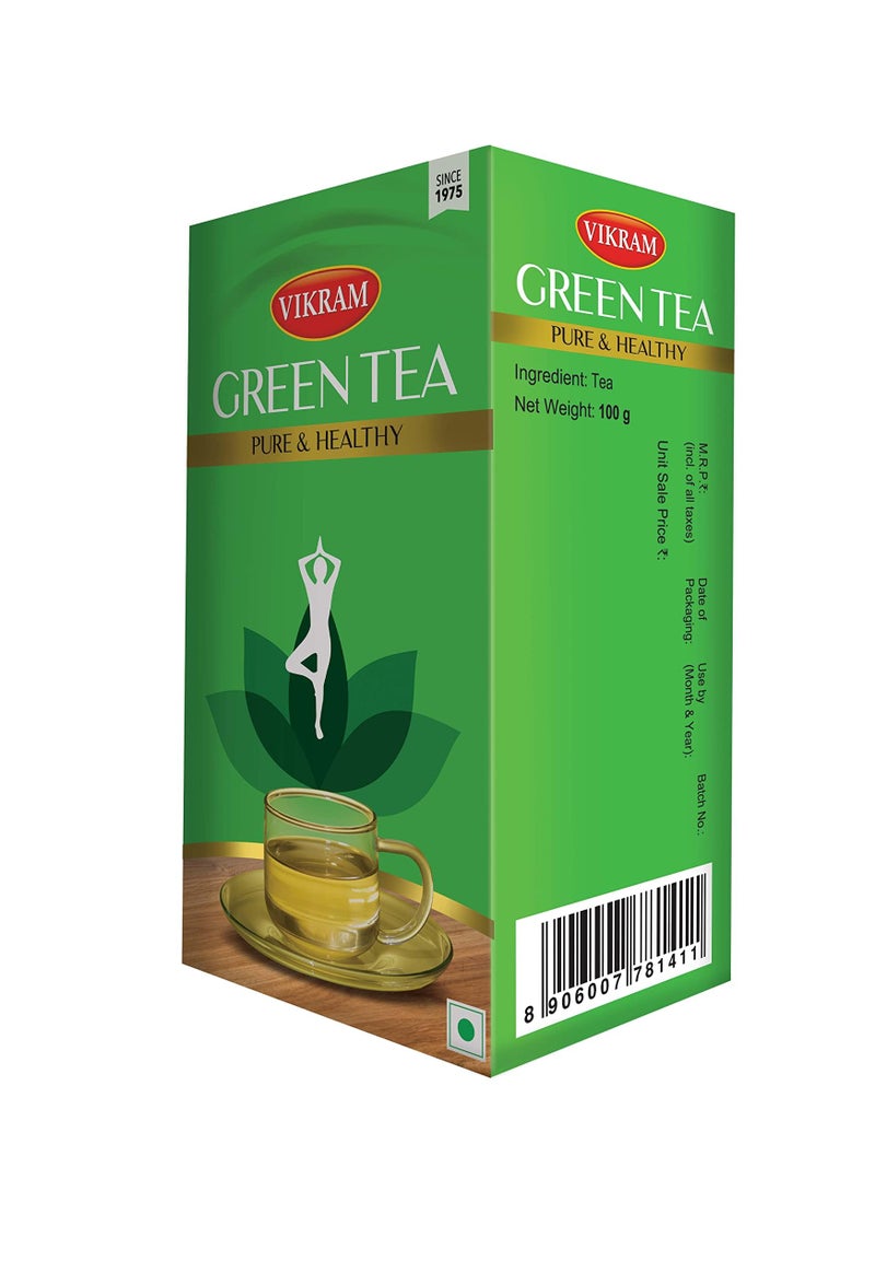 VIKRAM Green tea & klassic 500gm Combo - Image 3