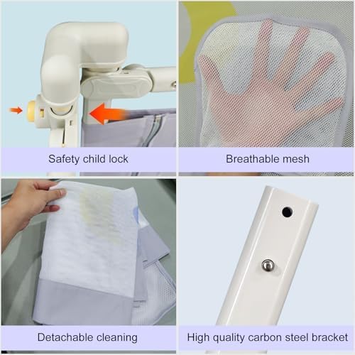 UREVO 2m Bed Rail for Toddlers - Adjustable Safety Guardrail for Infants - Image 2
