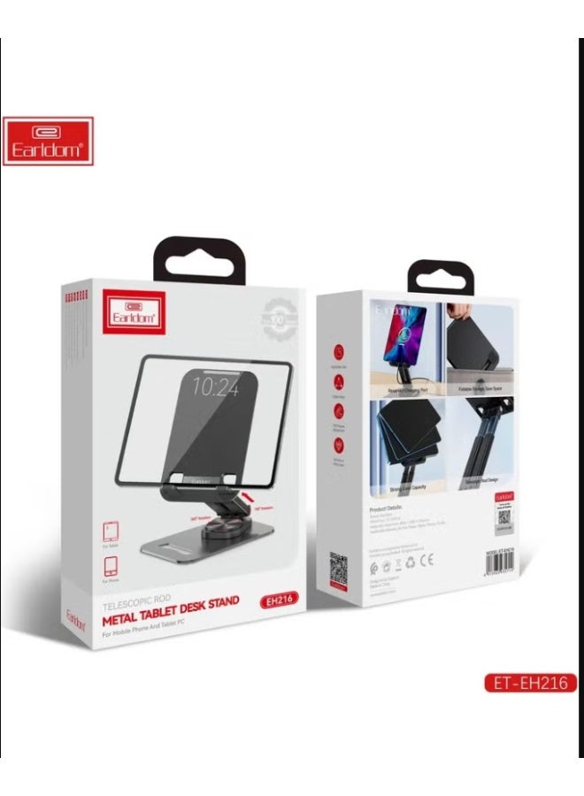 Earldom 360° Rotation Metal Tablet / Device Stand EH216 - Image 4