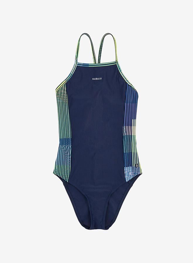 DECATHLON Girls’ swimming 1-piece swimsuit - 500 Kamily anoa - Image 3