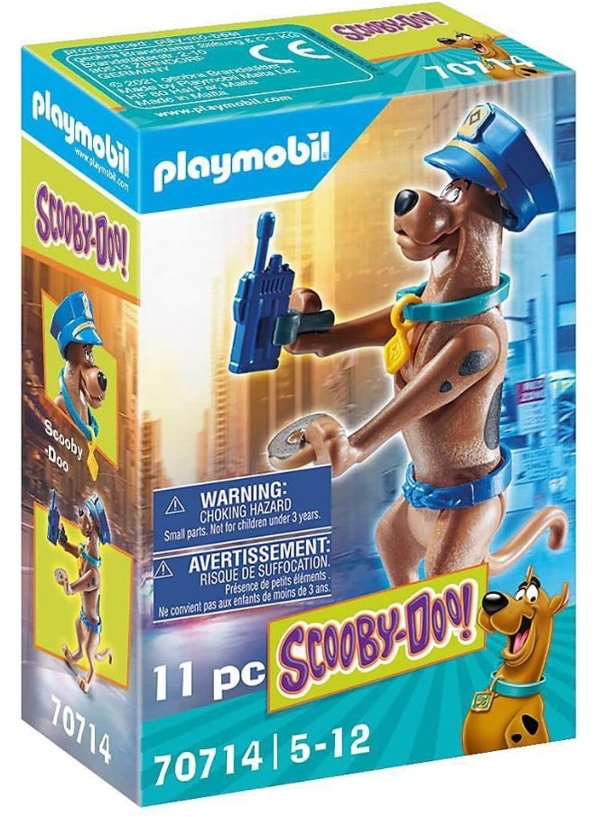 Playmobil - Playmobil SCOOBY-DOO! 70714 Collectible Police Figure, for Children Ages 5+ - Image 1
