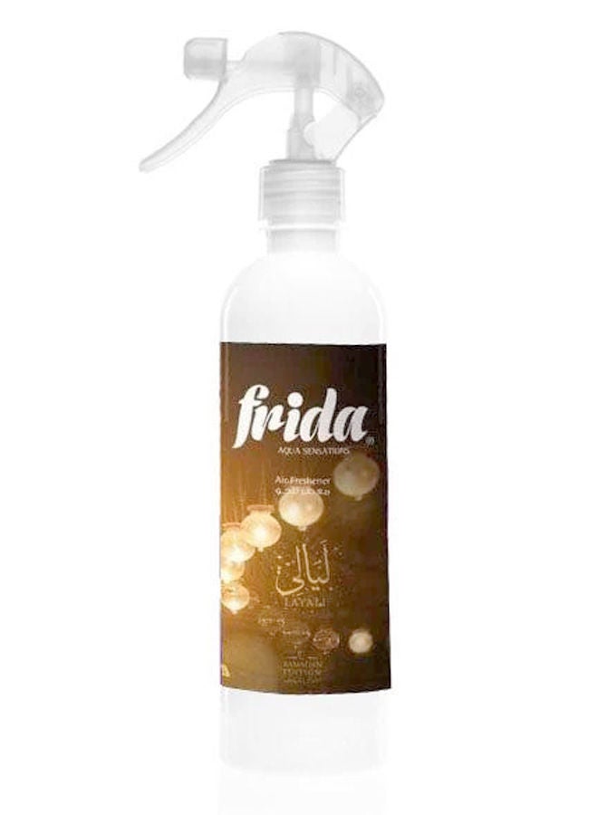 Frida Aqua Sensations Air Freshener Spray - Layali Fragrance 460ml - Image 2
