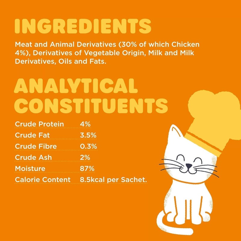 Webbox 5 Lick-E-Lix Chicken Cat Treats, 15g - Image 4