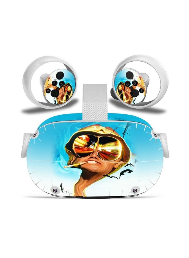 Beauenty Two-piece VR20 one-piece glasses sticker