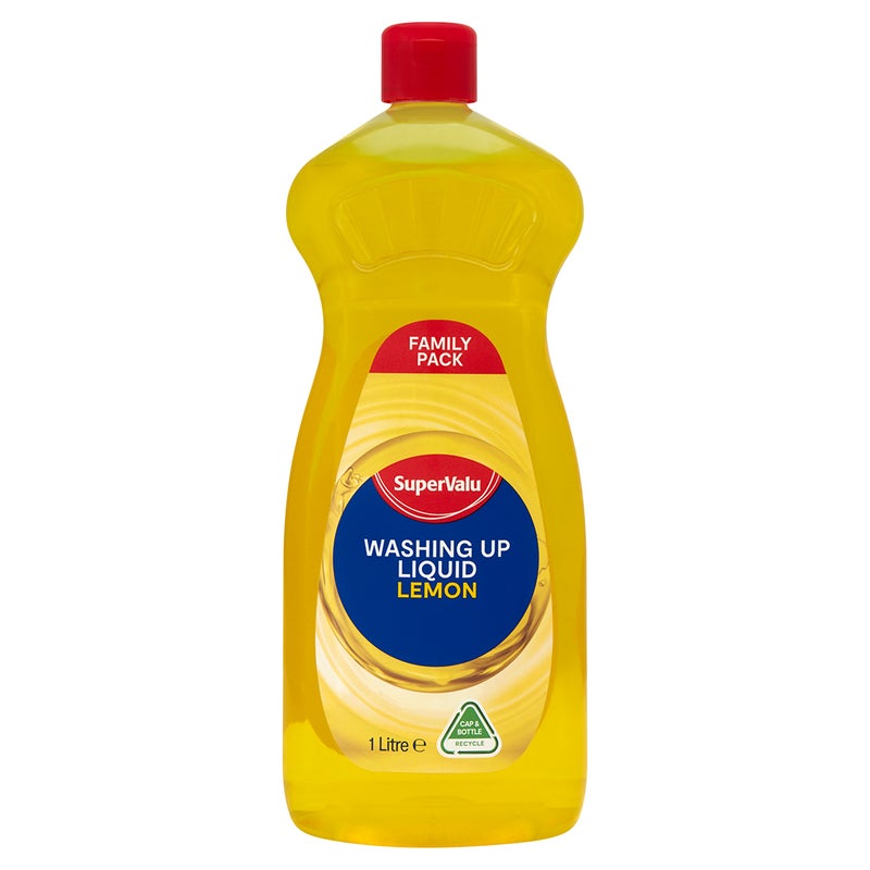 Supervalu Washing Up Liquid, Lemon - 1L, Ireland - Image 2