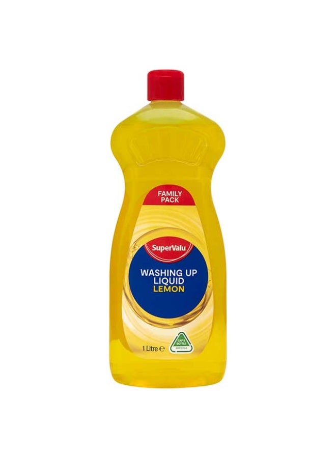 Supervalu Washing Up Liquid, Lemon - 1L, Ireland - Image 1